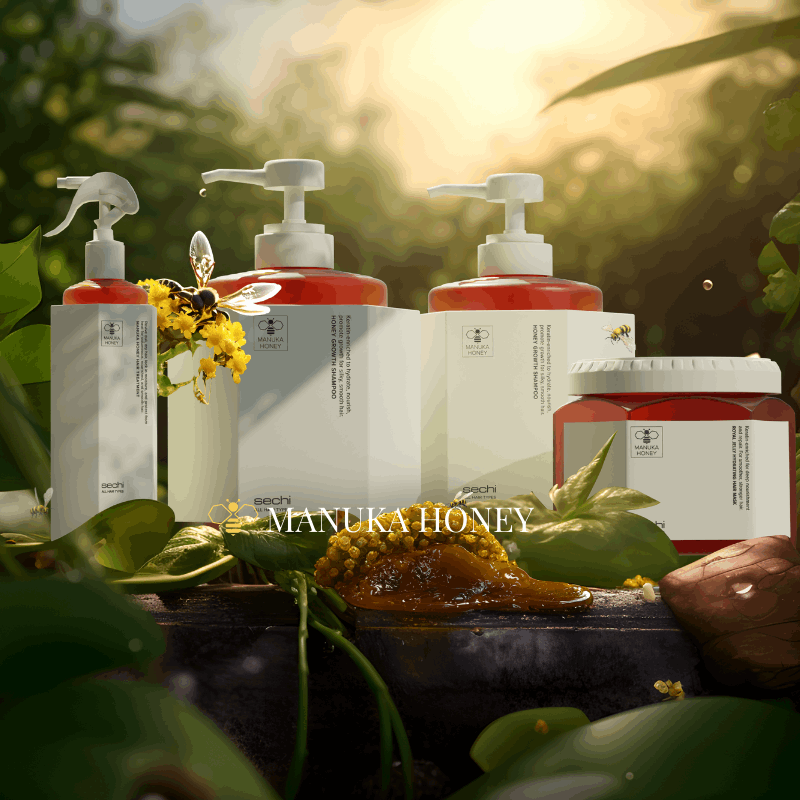 Sechi Ultimate Honey Colour Lock Growth Set