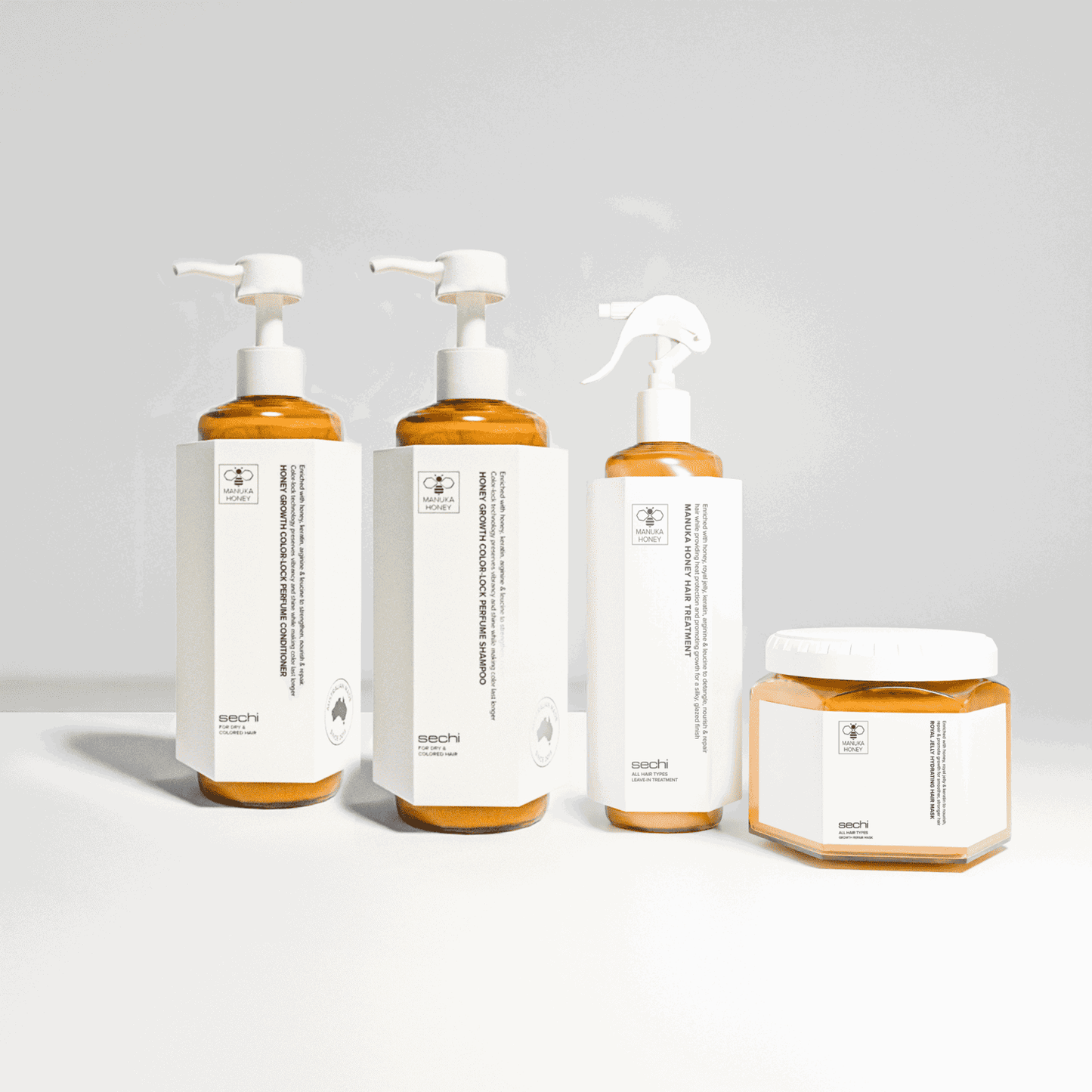Sechi Ultimate Honey Colour Lock Growth Set