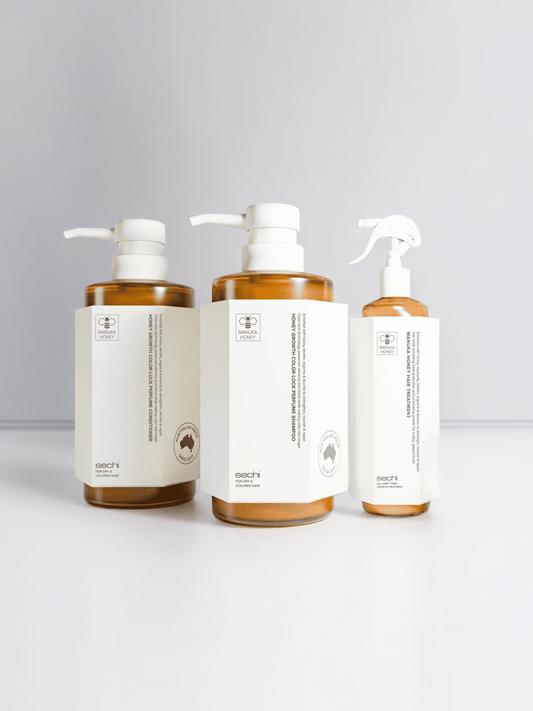 Sechi Honey Color Lock Growth Bare Minimum Trio