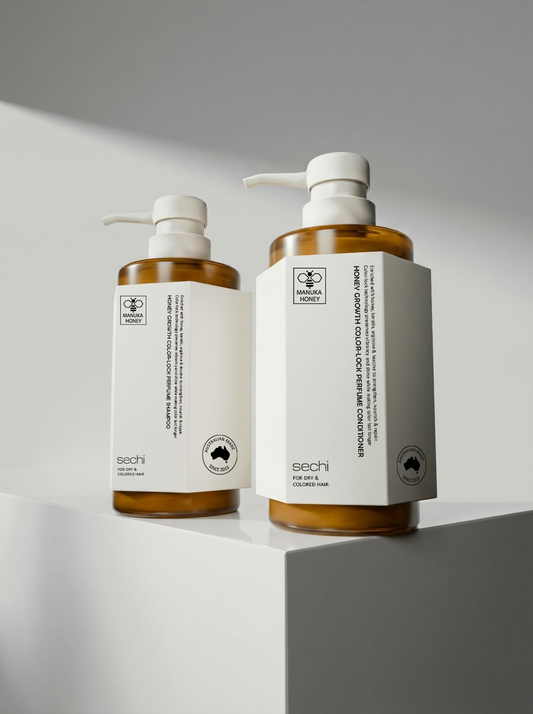 Sechi Honey Growth Color Lock Shampoo & Conditioner Set
